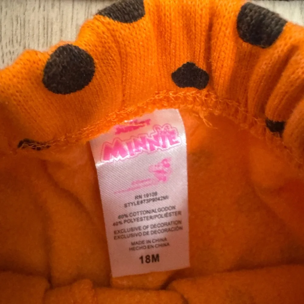 Disney Kids Matching Set - Minnie Halloween